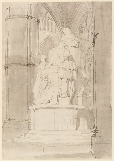 Design for the Monument of Lord Mansfield, Westminster Abbey by John Flaxman